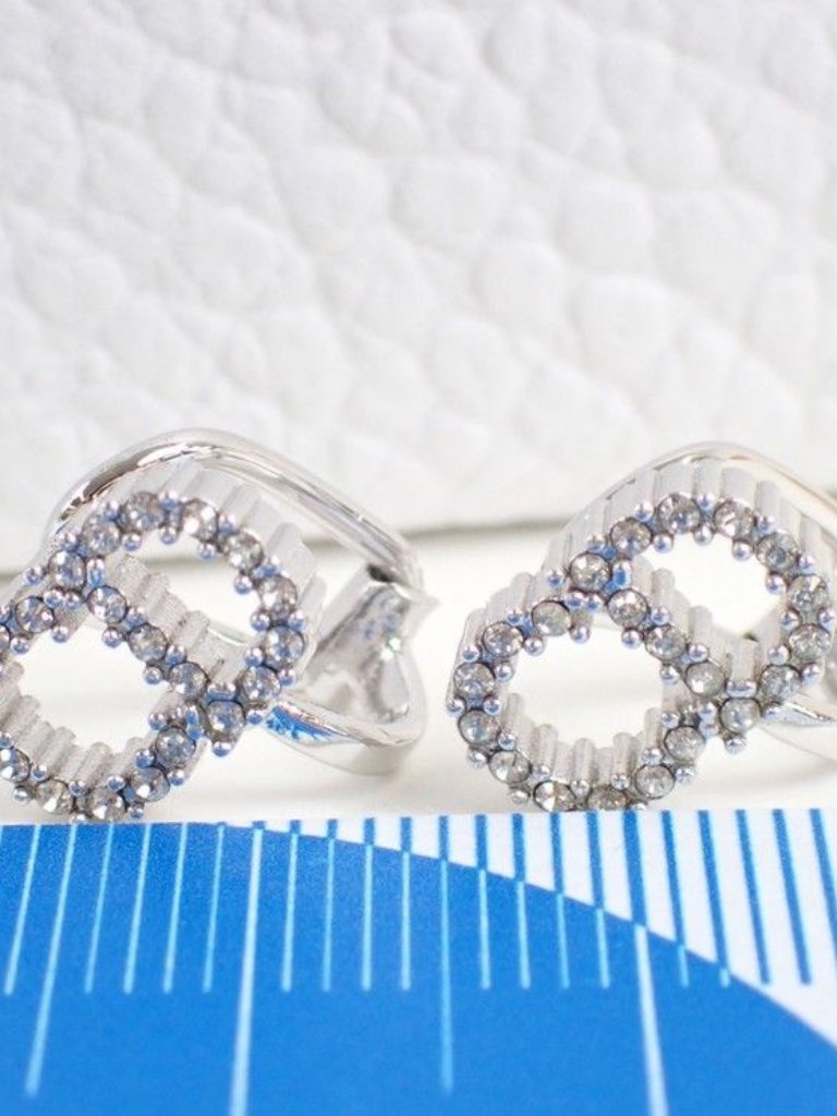 Dior Earrings Clair De Lune Silver Metal 855$